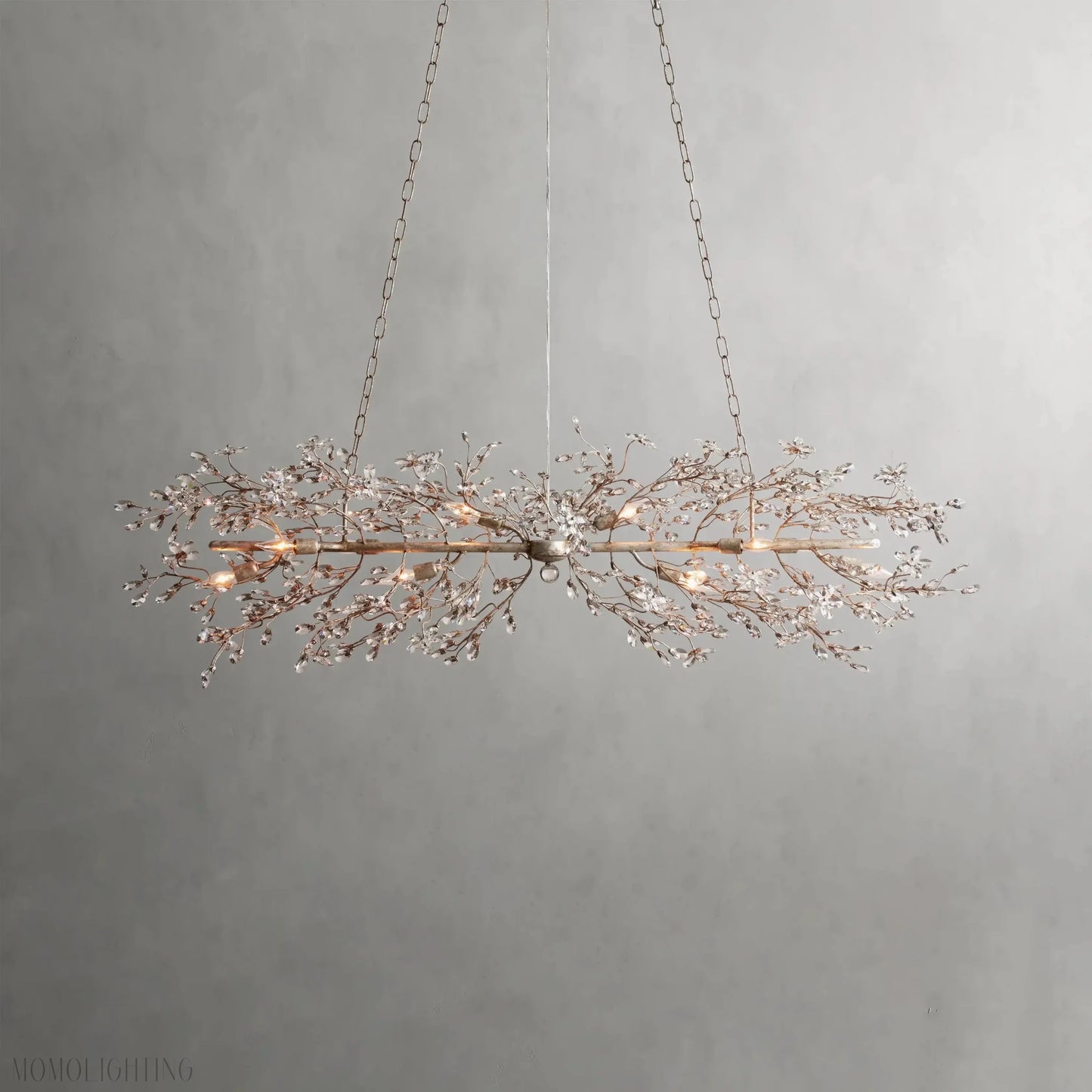 Fiore Linear Chandelier 51" 68"-Nobipets