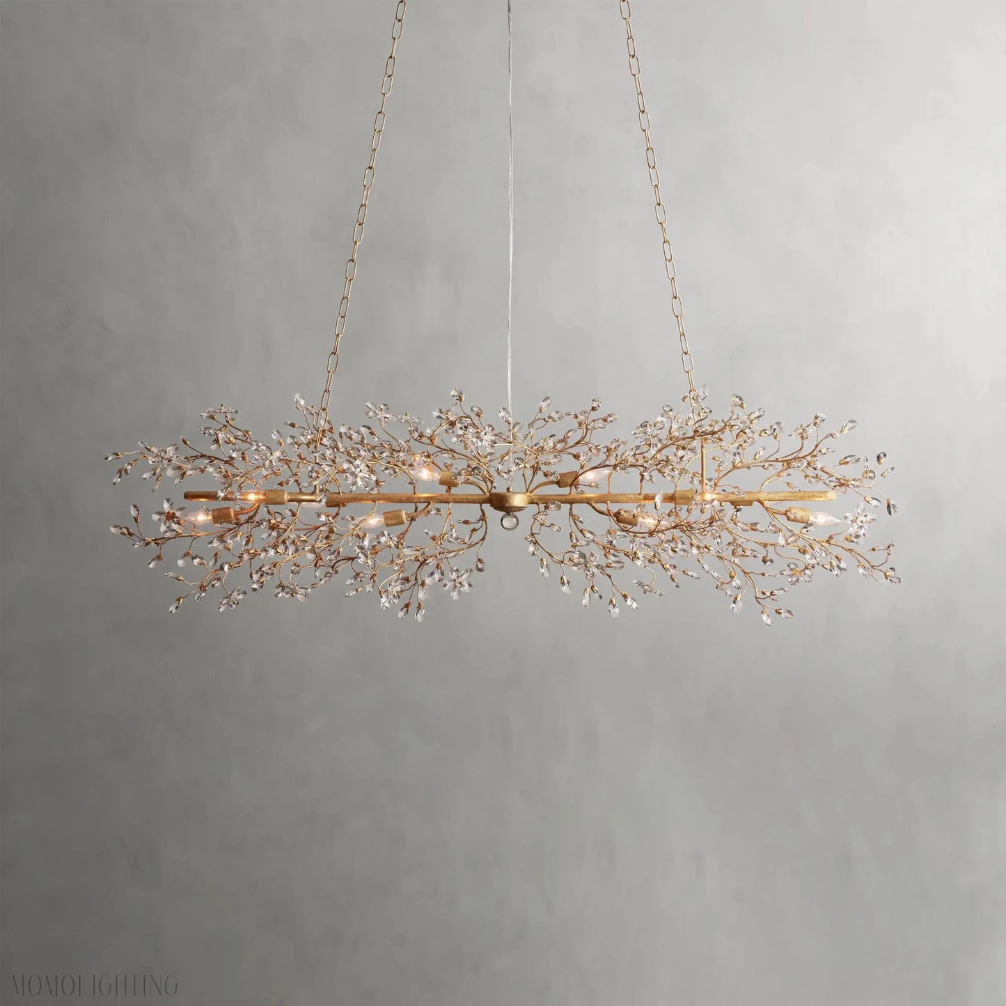 Fiore Linear Chandelier 51" 68"-Nobipets