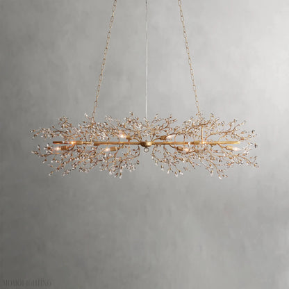 Fiore Linear Chandelier 51" 68"-Nobipets