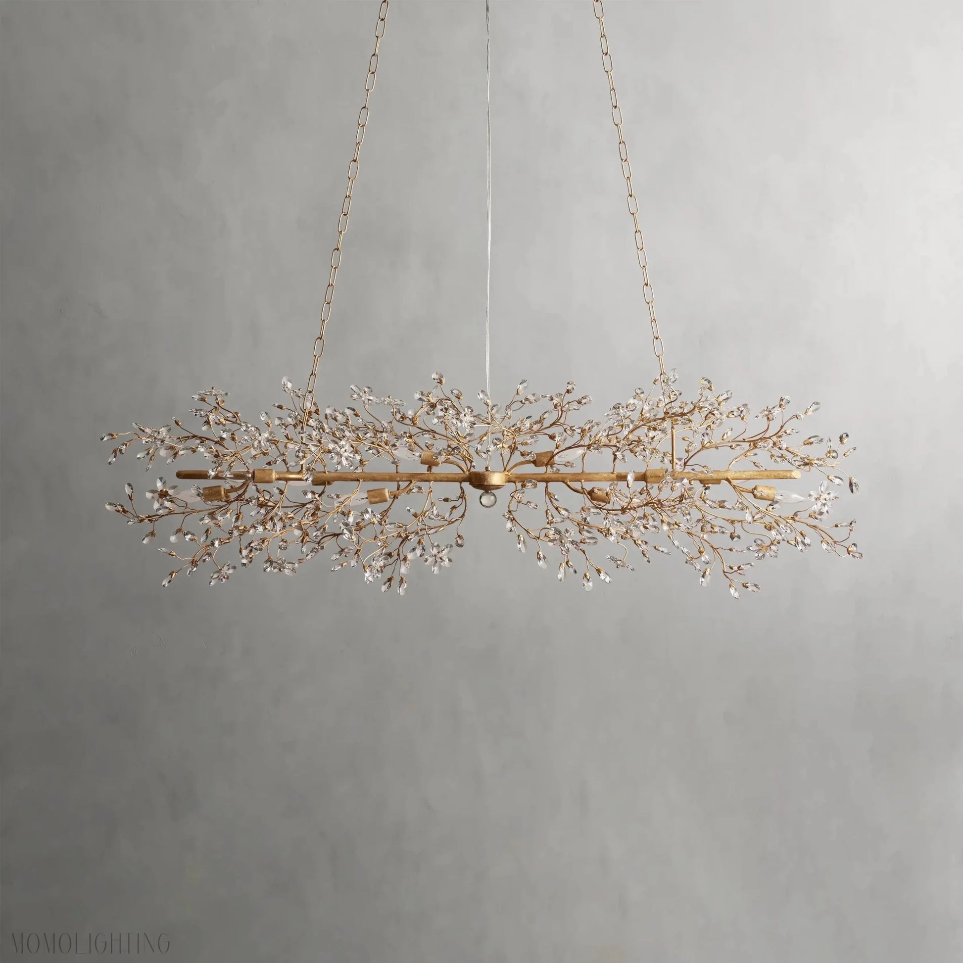 Fiore Linear Chandelier 51" 68"-Nobipets
