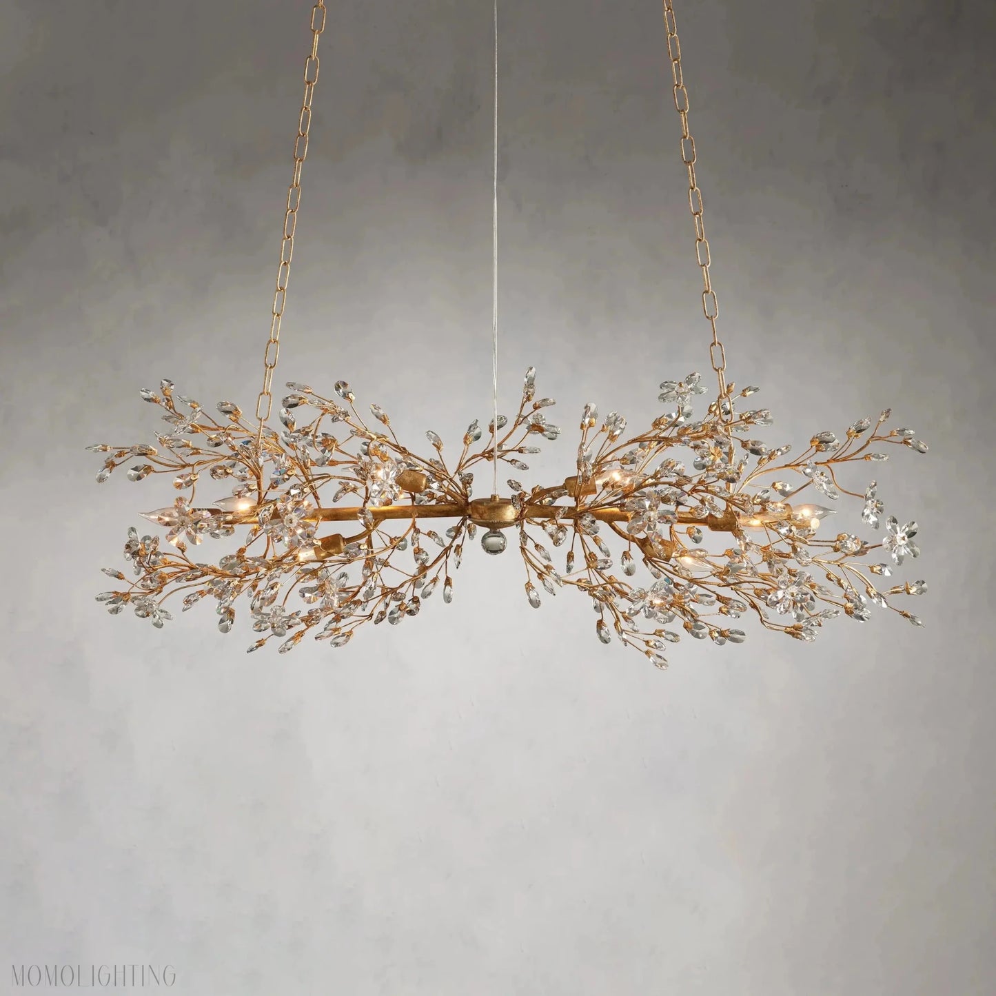 Fiore Linear Chandelier 51" 68"-Nobipets