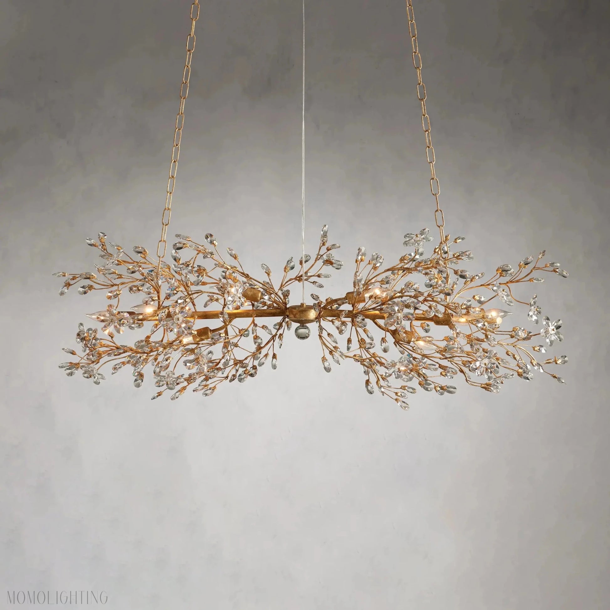 Fiore Linear Chandelier 51" 68"-Nobipets