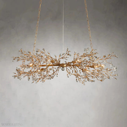 Fiore Linear Chandelier 51" 68"-Nobipets