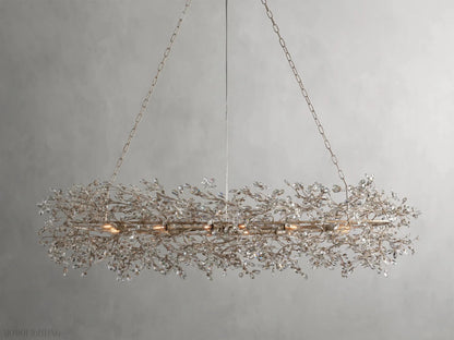 Fiore Oval Chandelier 62'' 74''-Nobipets