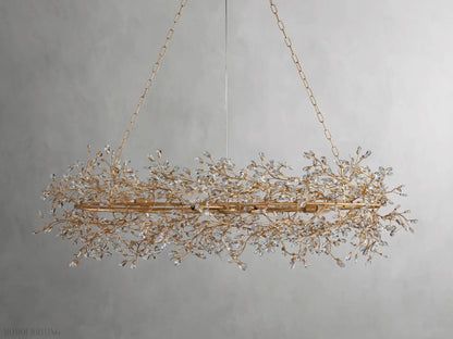 Fiore Oval Chandelier 62'' 74''-Nobipets