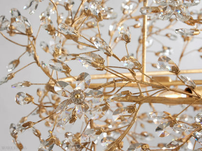 Fiore Oval Chandelier 62'' 74''-Nobipets
