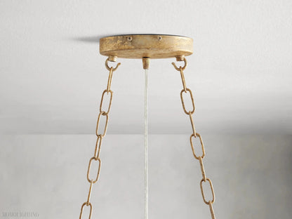 Fiore Oval Chandelier 62'' 74''-Nobipets