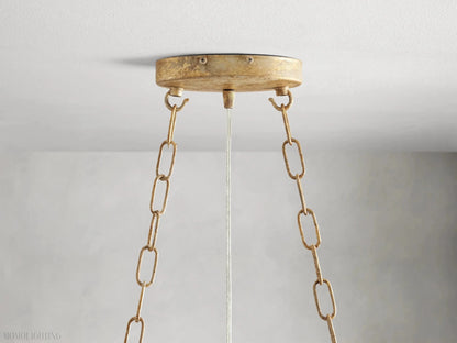Fiore Oval Chandelier 62'' 74''-Nobipets
