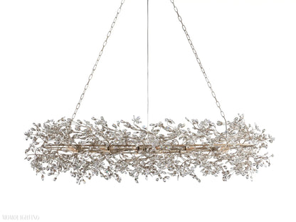 Fiore Oval Chandelier 62'' 74''-Nobipets
