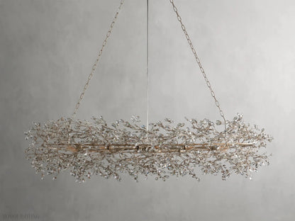Fiore Oval Chandelier 62'' 74''-Nobipets