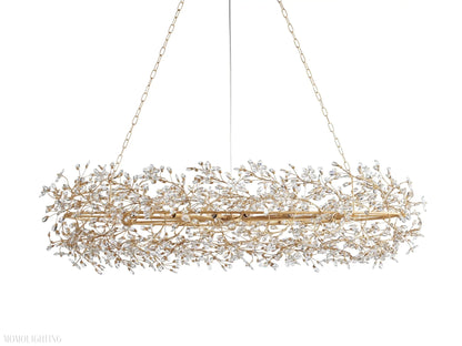 Fiore Oval Chandelier 62'' 74''-Nobipets