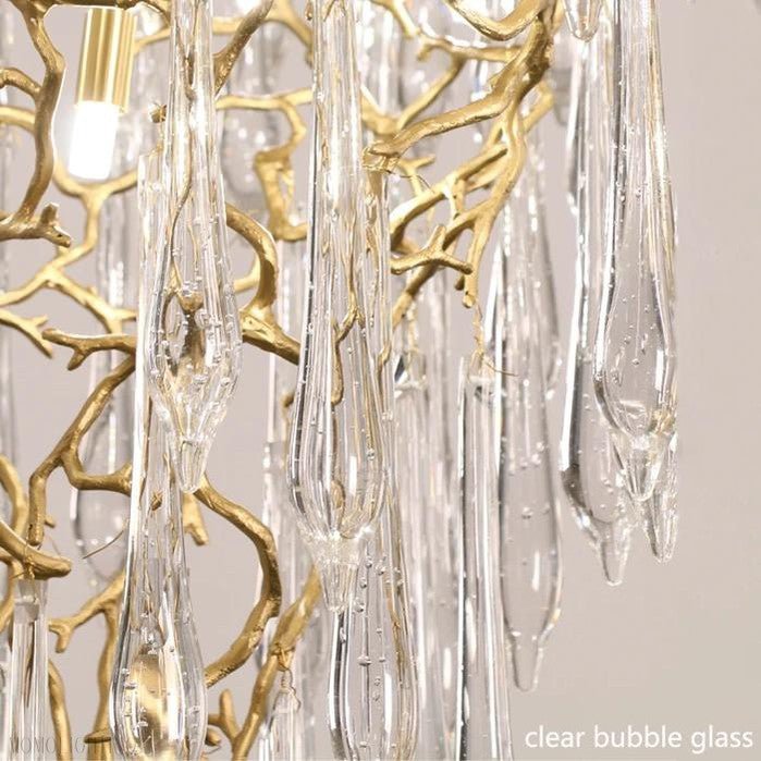 Flavian Branch Crystal Chandelier-Nobipets
