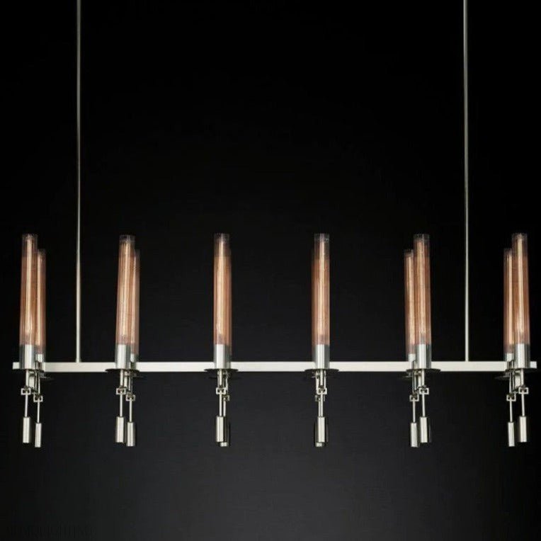Fonate Linear Chandelier 54"-Nobipets