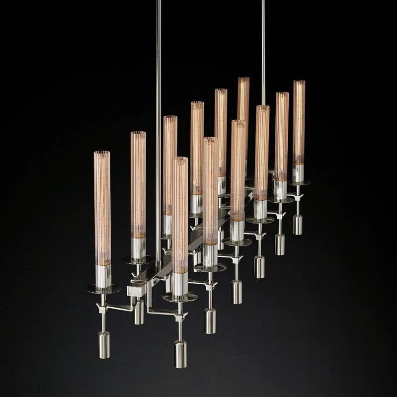 Fonate Linear Chandelier 54"-Nobipets