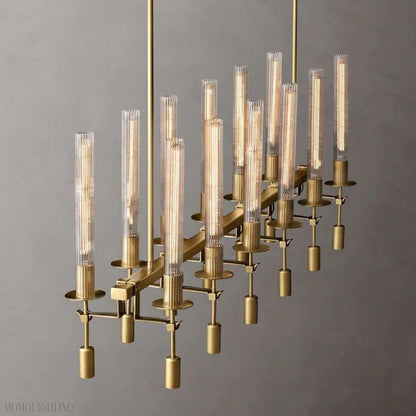 Fonate Linear Chandelier 54"-Nobipets
