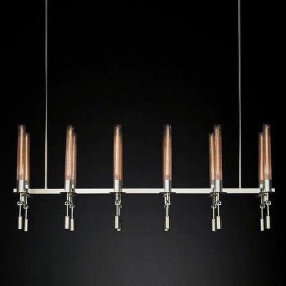 Fonate Linear Chandelier 54"-Nobipets