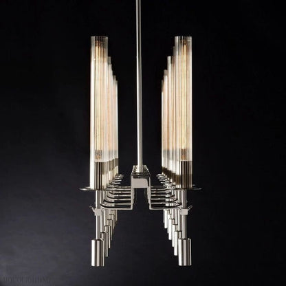Fonate Linear Chandelier 54"-Nobipets
