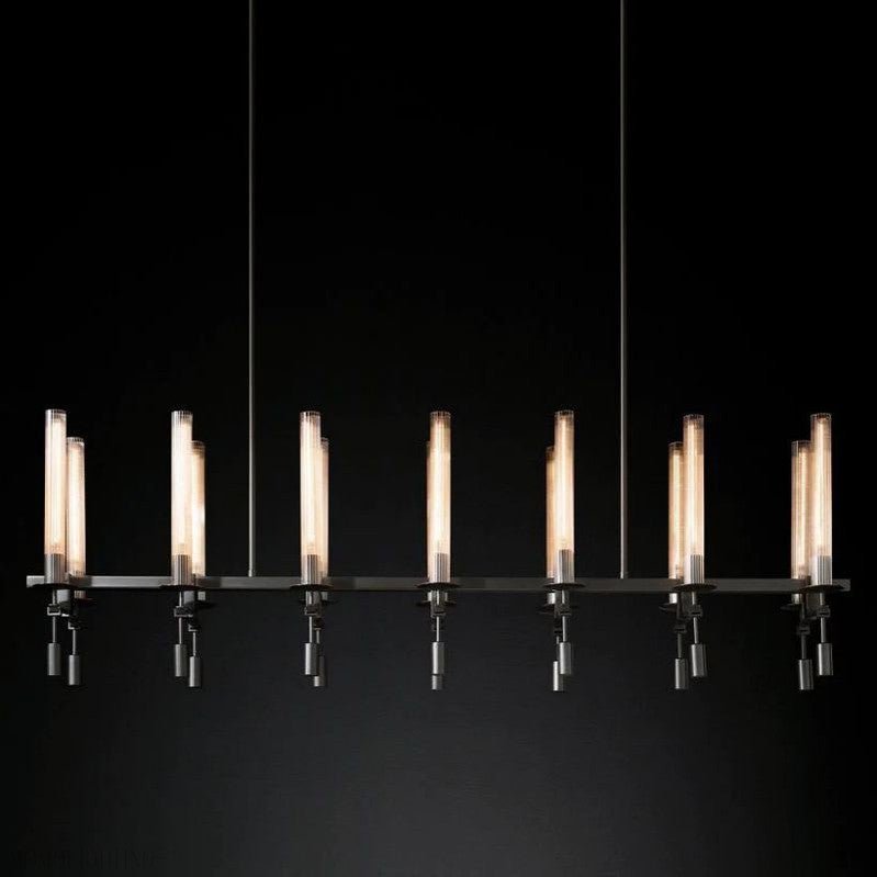 Fonate Linear Chandelier 66"-Nobipets