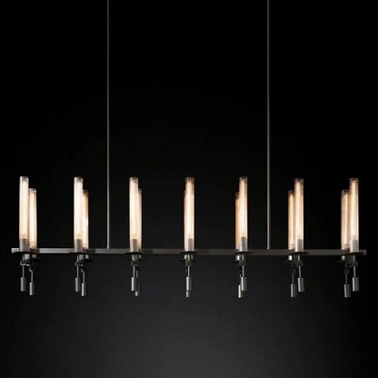 Fonate Linear Chandelier 66"-Nobipets