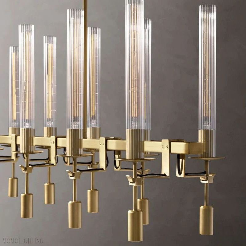 Fonate Linear Chandelier 66"-Nobipets