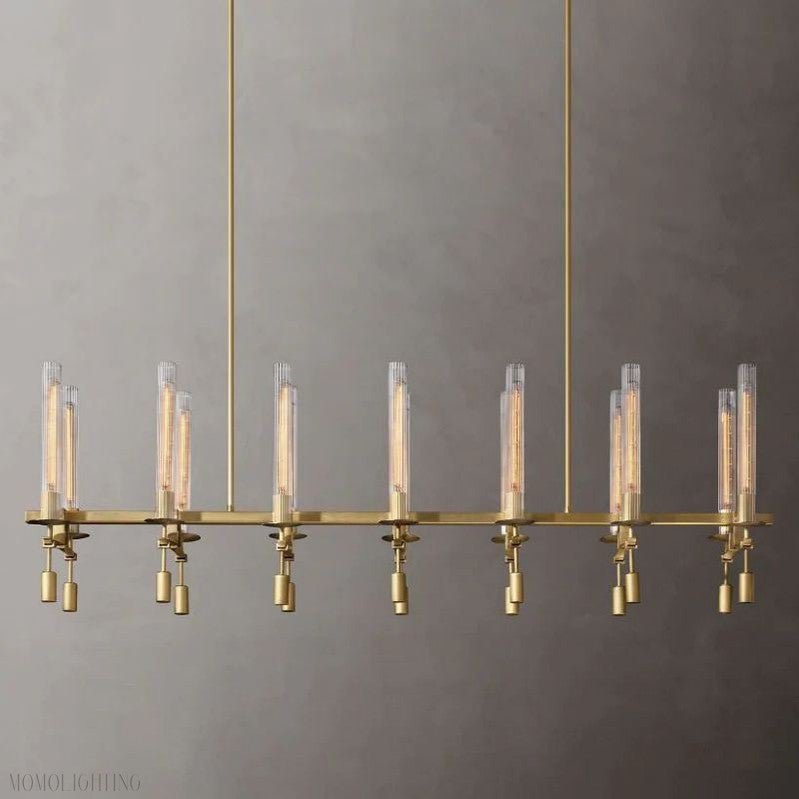 Fonate Linear Chandelier 66"-Nobipets