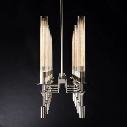 Fonate Linear Chandelier 66"-Nobipets