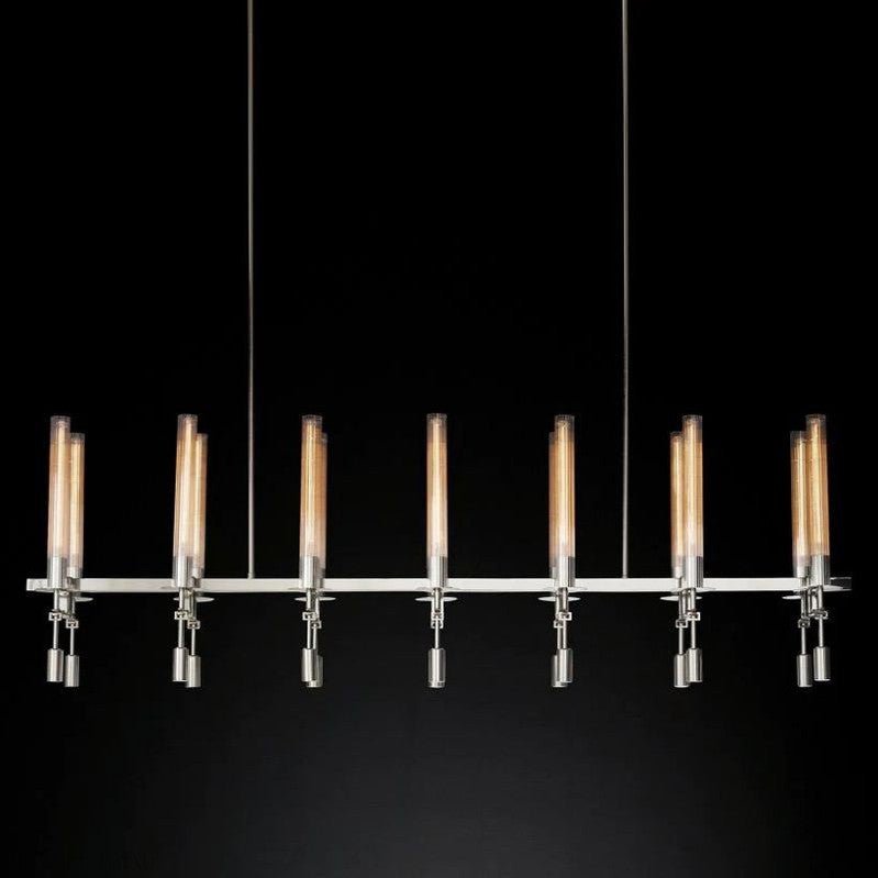 Fonate Linear Chandelier 66"-Nobipets