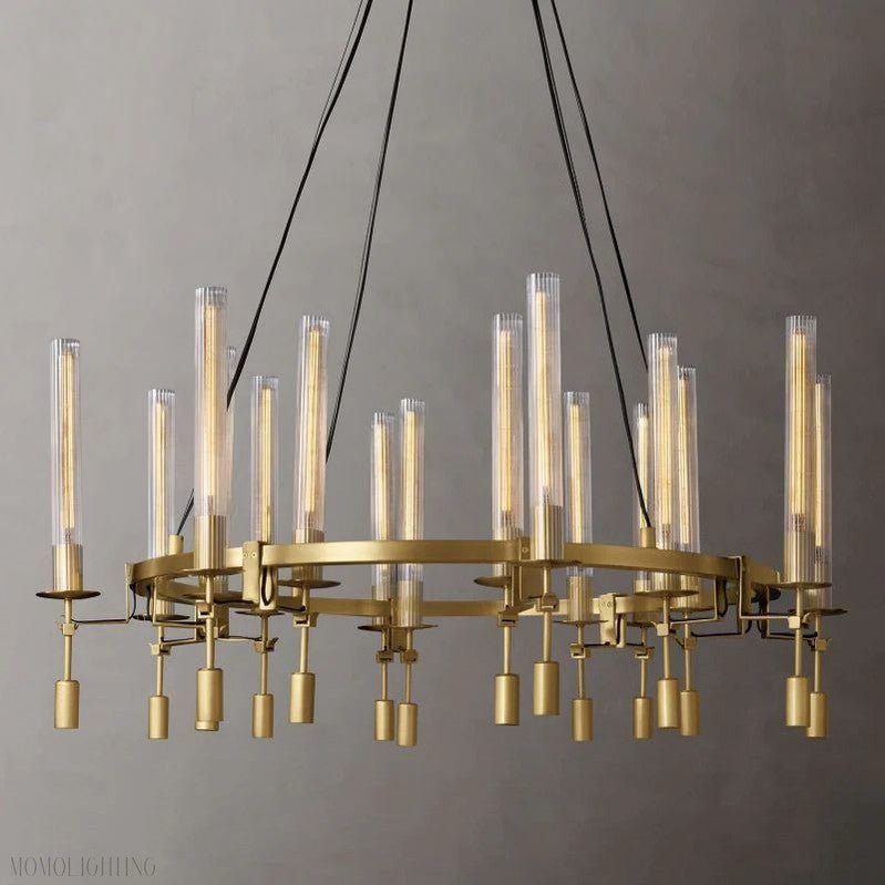 Fonate Round Chandelier 46"-Nobipets