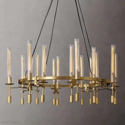 Fonate Round Chandelier 46"-Nobipets