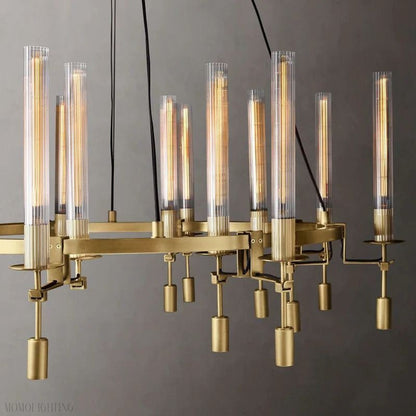 Fonate Round Chandelier 46"-Nobipets