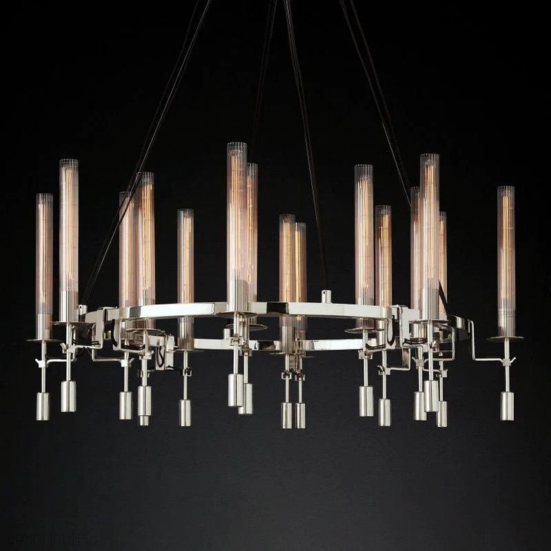 Fonate Round Chandelier 46"-Nobipets
