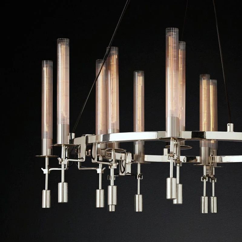 Fonate Round Chandelier 46"-Nobipets