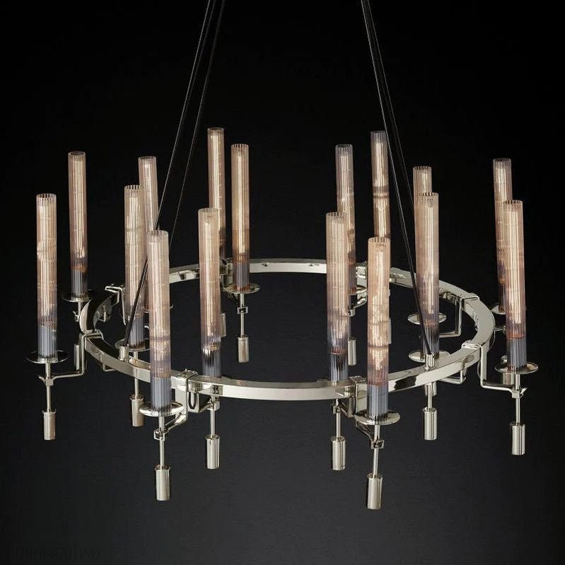 Fonate Round Chandelier 46"-Nobipets