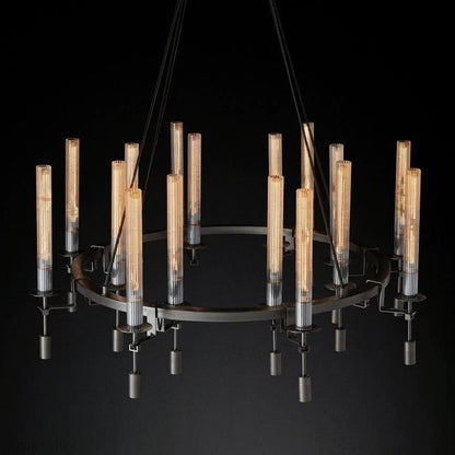 Fonate Round Chandelier 46"-Nobipets
