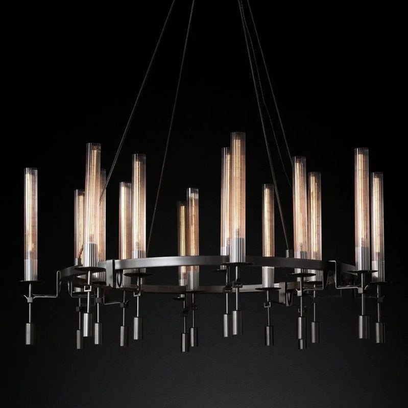 Fonate Round Chandelier 46"-Nobipets
