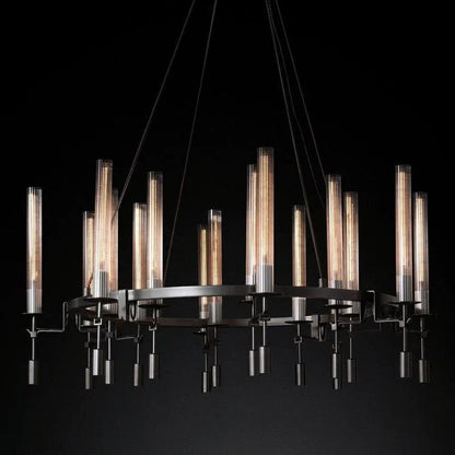 Fonate Round Chandelier 46"-Nobipets