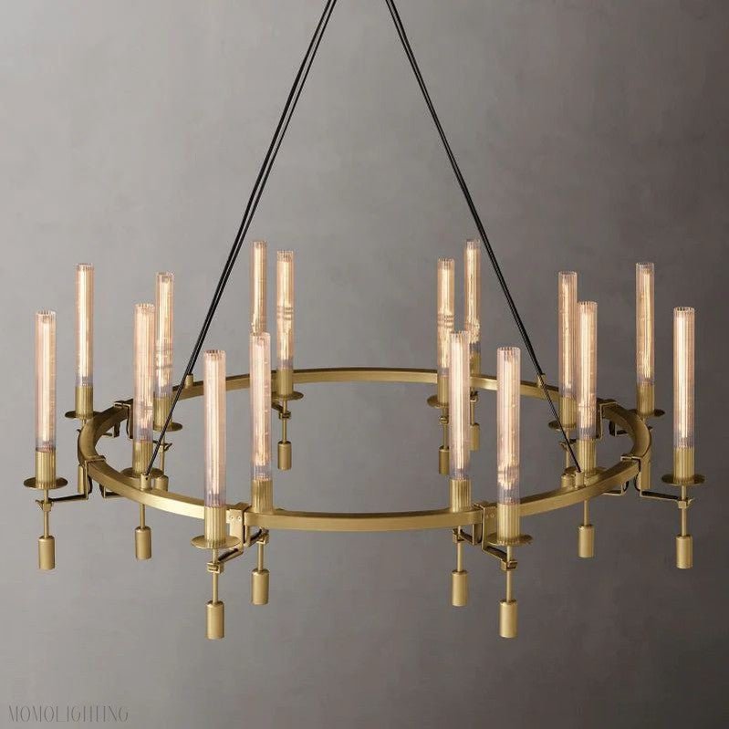 Fonate Round Chandelier 58"-Nobipets