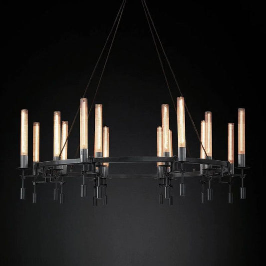 Fonate Round Chandelier 58"-Nobipets