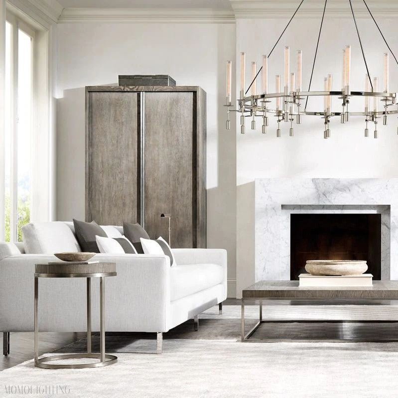 Fonate Round Chandelier 58"-Nobipets