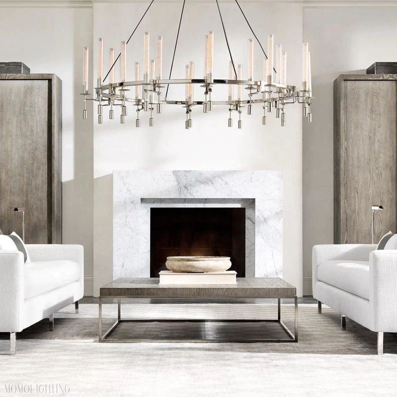 Fonate Round Chandelier 58"-Nobipets