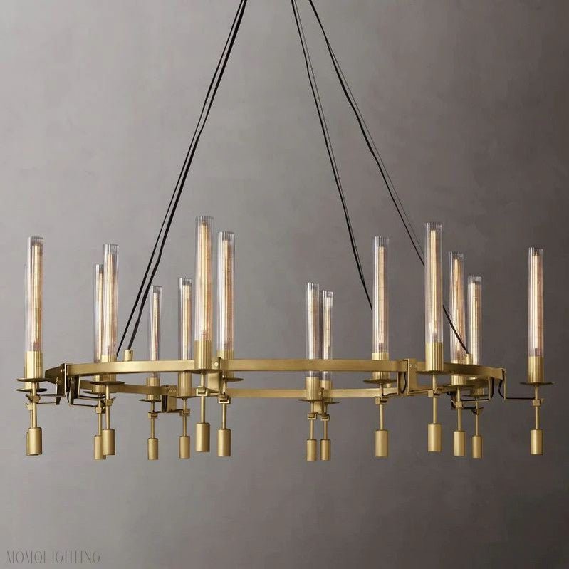 Fonate Round Chandelier 58"-Nobipets