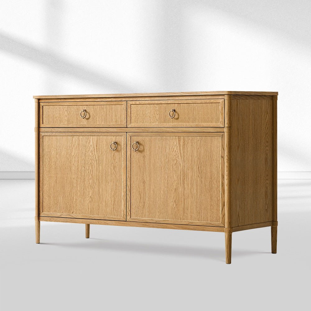 Fraboutiq Double-Door Sideboard with Drawers