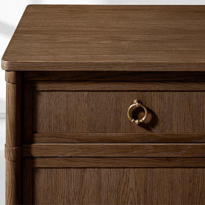 Fraboutiq Double-Door Sideboard with Drawers