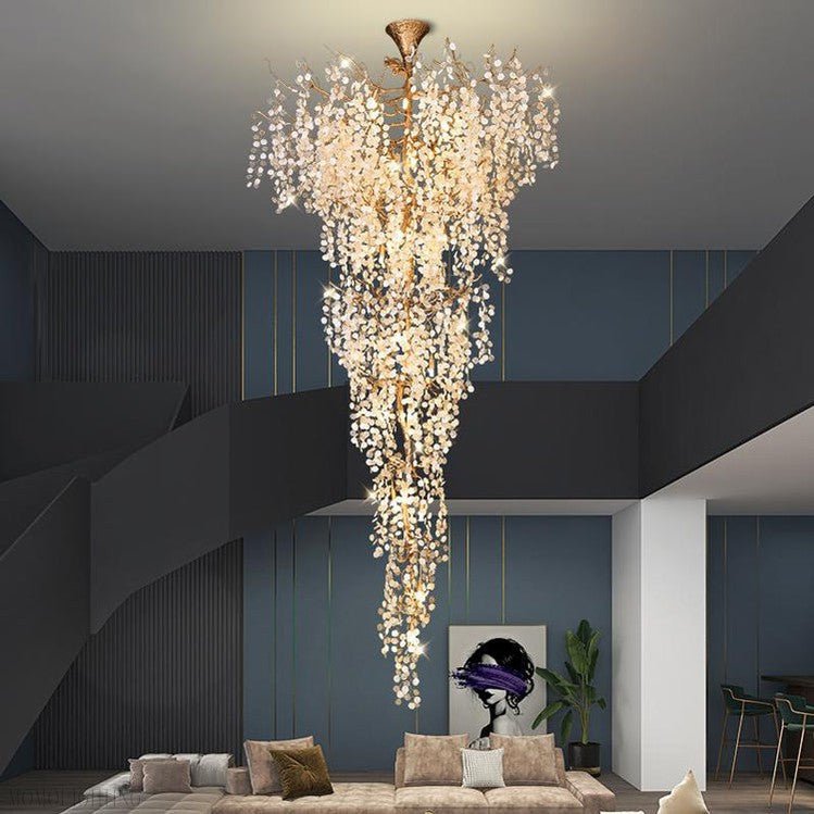 Francesca Petal Detail Grand Chandelier-Nobipets