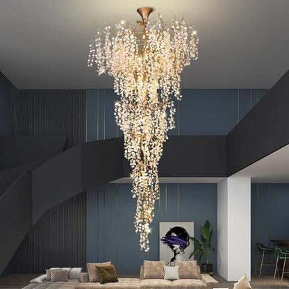 Francesca Petal Detail Grand Chandelier-Nobipets