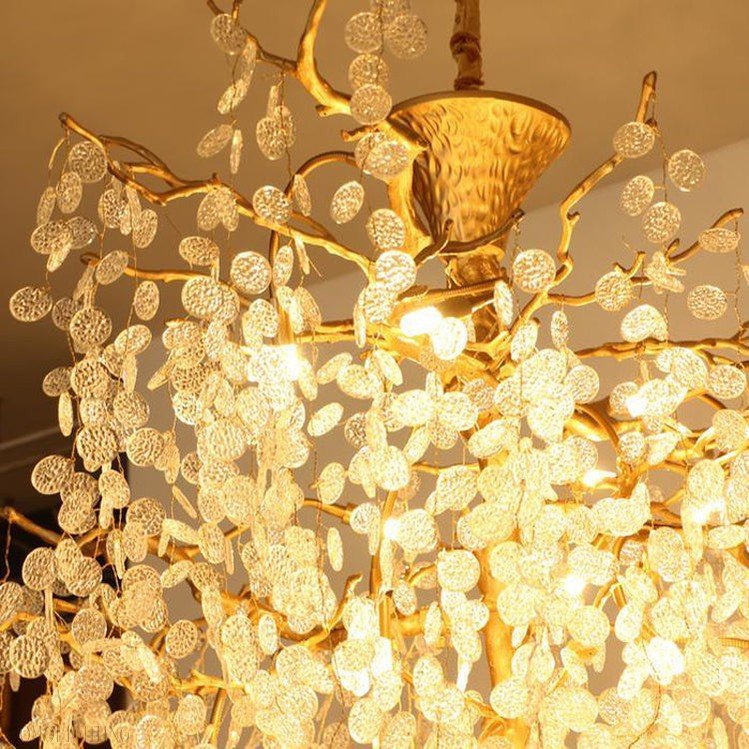 Francesca Petal Detail Grand Chandelier-Nobipets
