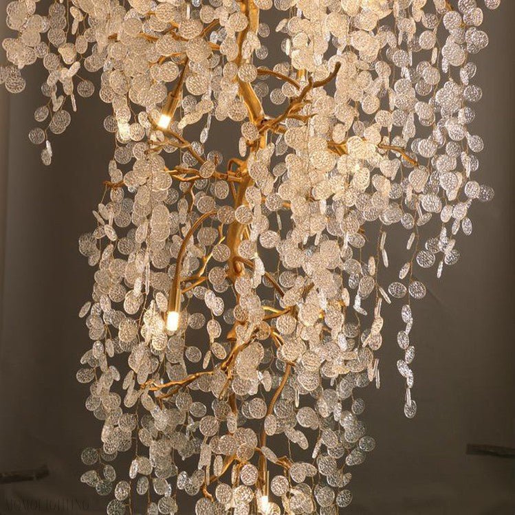 Francesca Petal Detail Grand Chandelier-Nobipets
