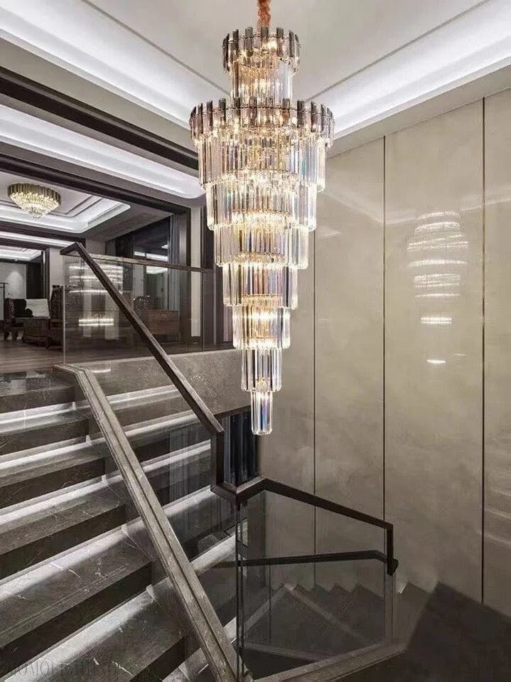 French Empire Foyer & Staircase Chandelier-Nobipets