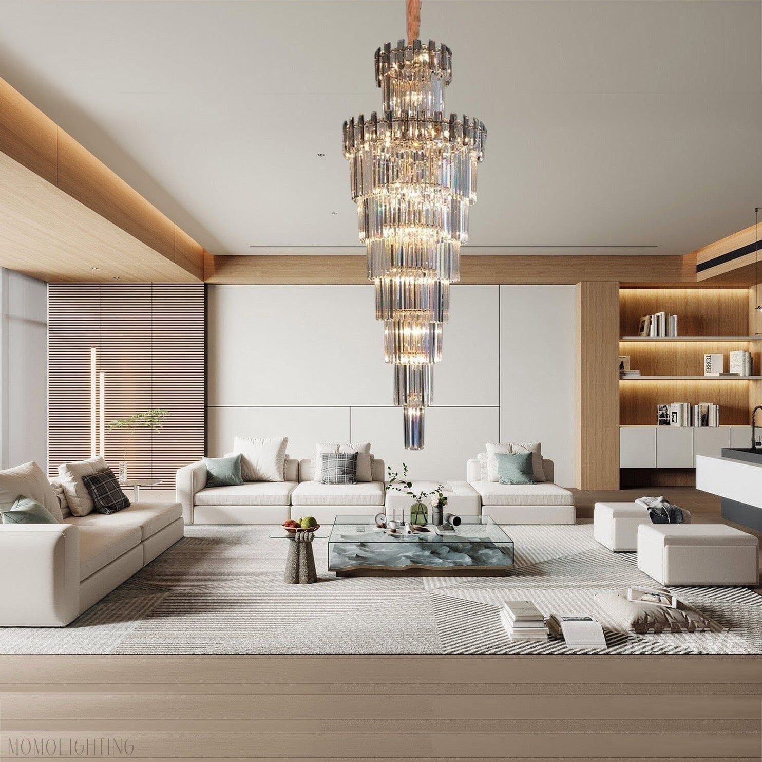 French Empire Foyer & Staircase Chandelier-Nobipets