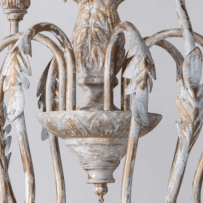 French Vintage Candle Chandelier for Living Room/Bedroom-Nobipets